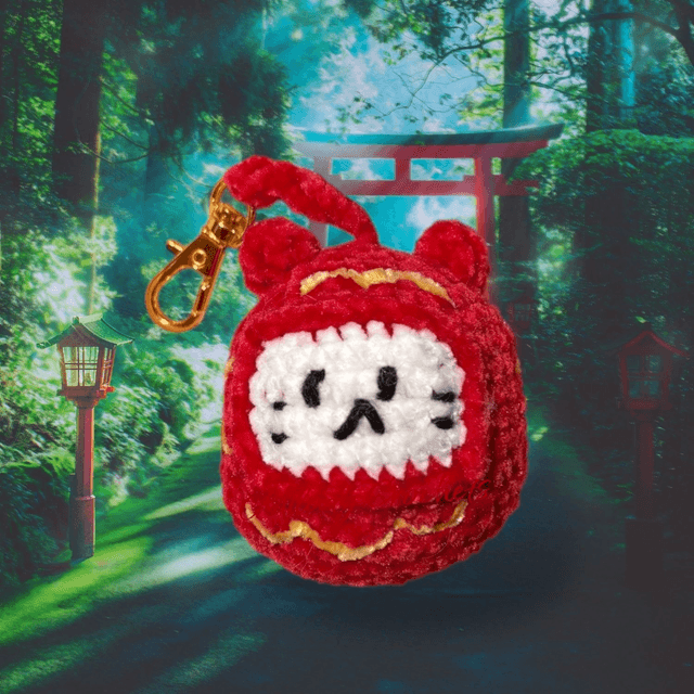Cat-Uma porte-clefs