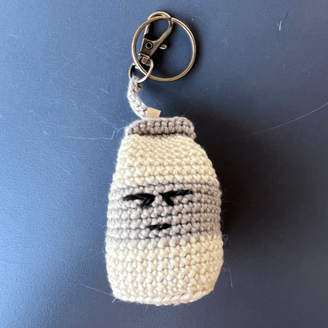 Porte-clefs briquette
