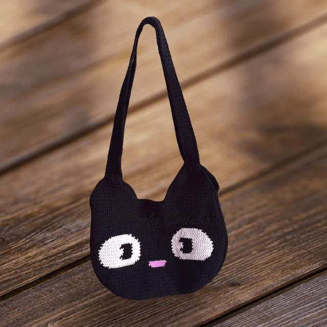 Sac tête de chat avec deux faces