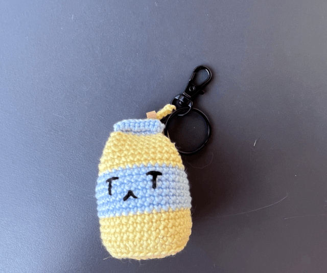 Porte-clefs briquette