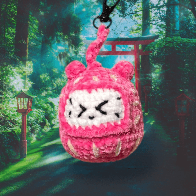 Cat-Uma porte-clefs