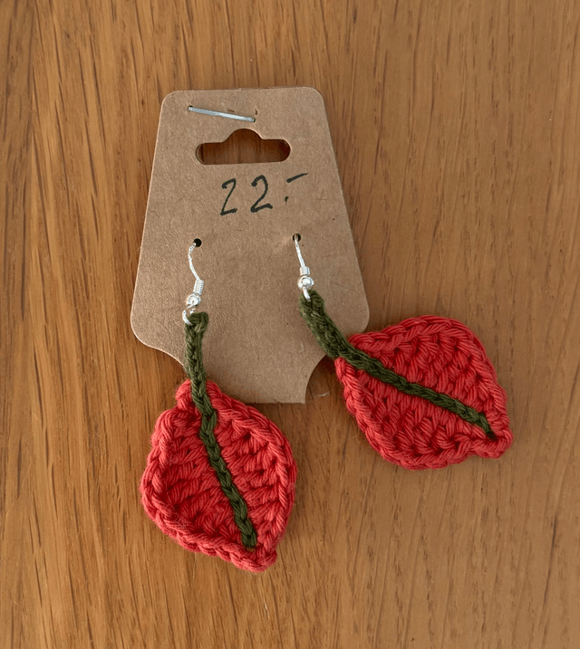 Boucles d'oreilles feuilles