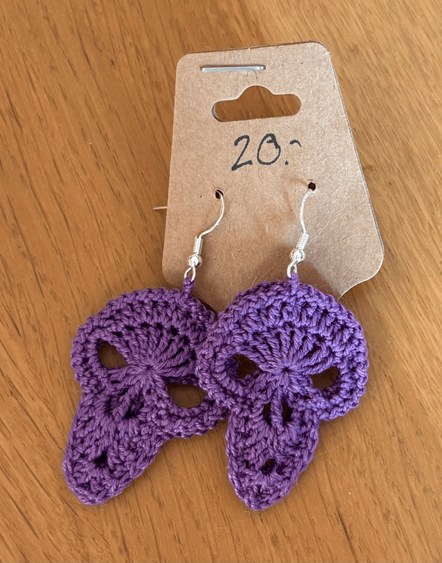 Boucles d'oreilles crânes
