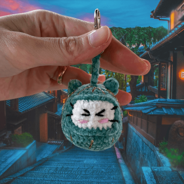 Cat-Uma porte-clefs