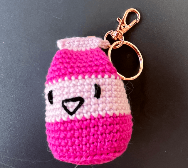 Porte-clefs briquette