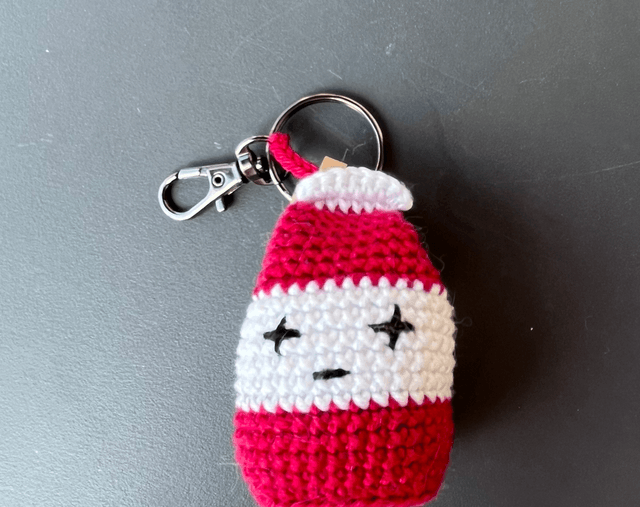 Porte-clefs briquette
