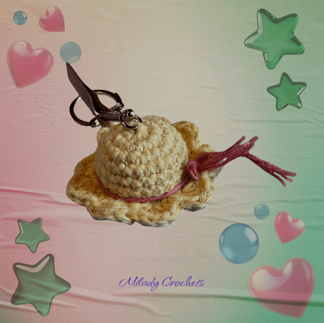 Porte-clefs chapeau 