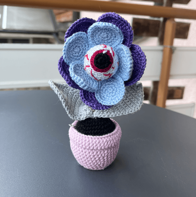 Fleur œil 