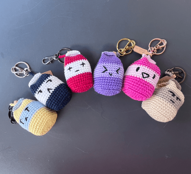 Porte-clefs briquette