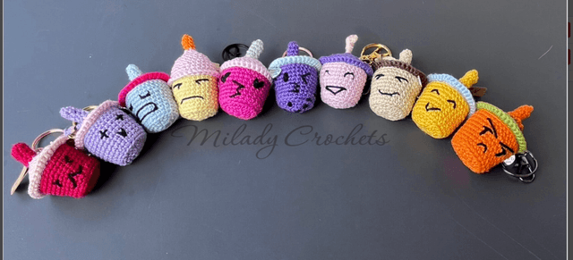 Porte-clefs Bubbles tea