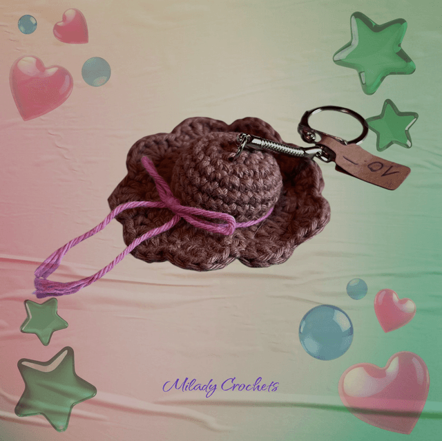Porte-clefs chapeau